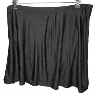 Swimsuits For All NWOT Black Swimskirt Skirt, Size 16, Swimsuit Bottom
